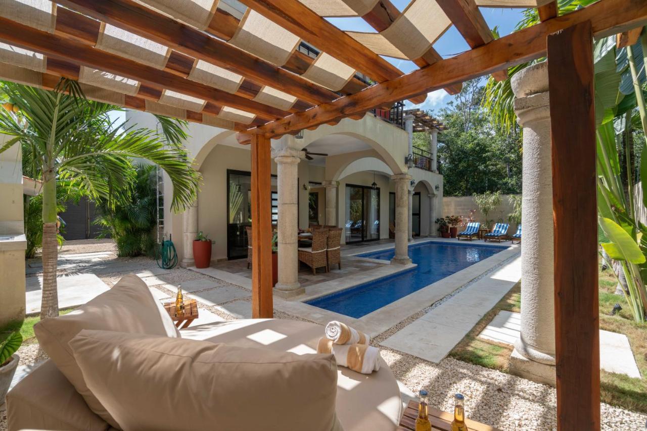 Tulum Stunning Villa For 10-Cabana-Private Pool-Parking Екстериор снимка