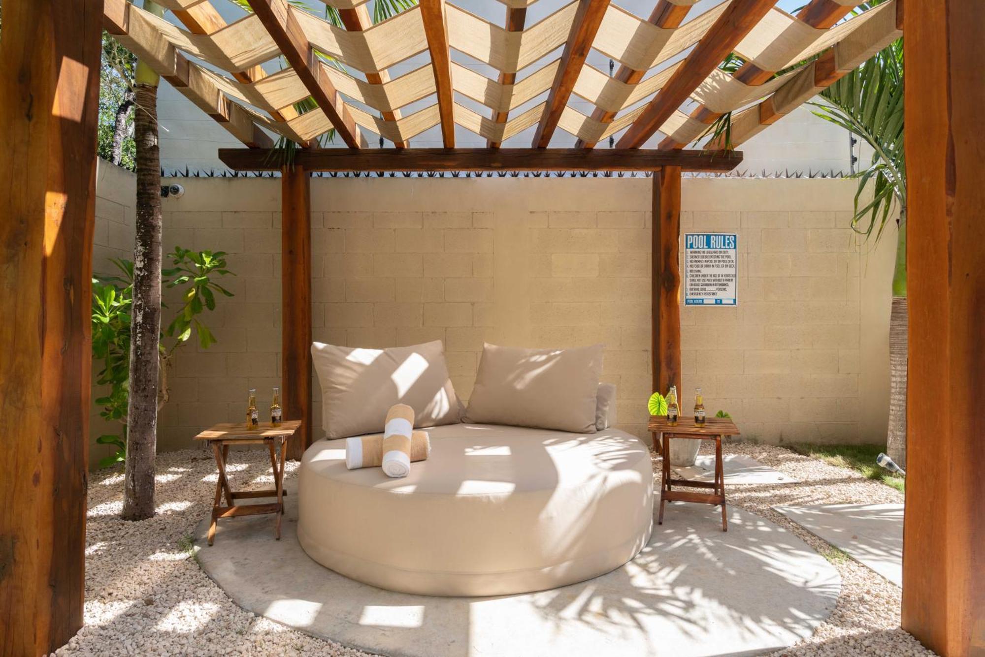 Tulum Stunning Villa For 10-Cabana-Private Pool-Parking Екстериор снимка