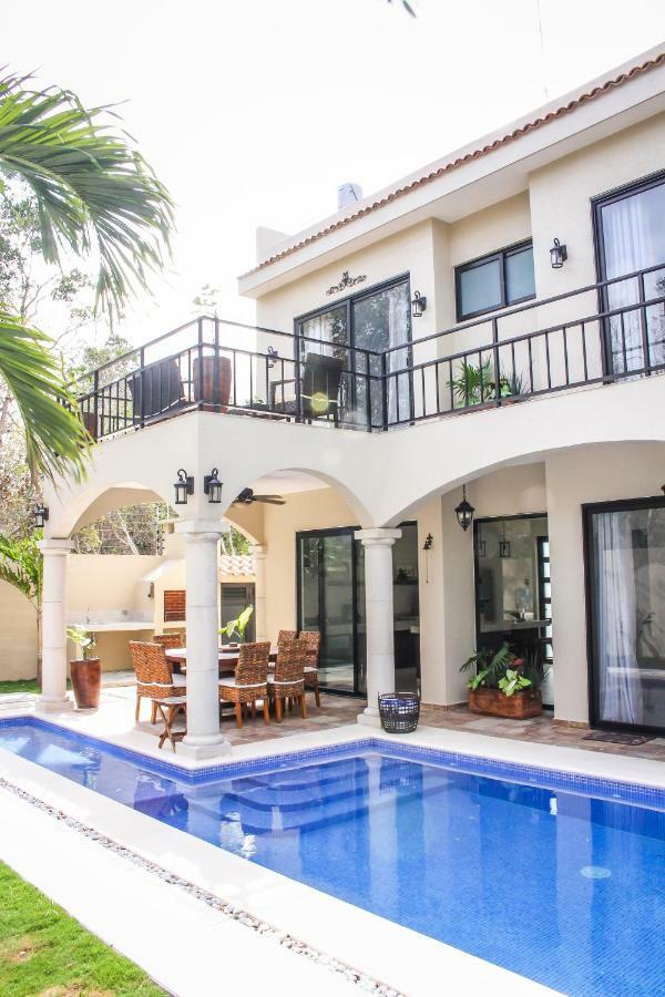 Tulum Stunning Villa For 10-Cabana-Private Pool-Parking Екстериор снимка